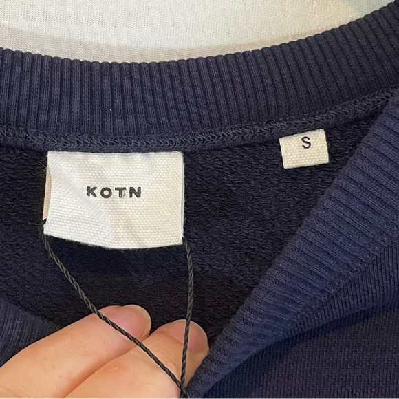 Kotn Flounce Sweatshirt Dress - Picture 3 of 9